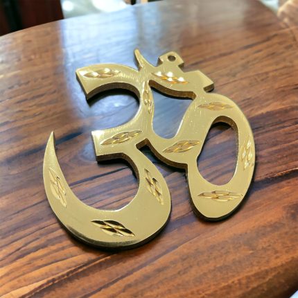 Brass Om Symbol - The Sacred Sound of Universal Harmony
